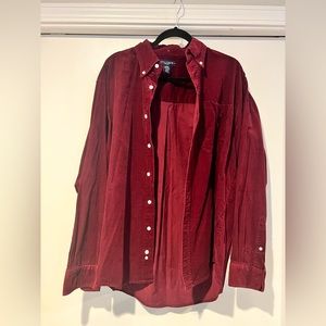 Corduroy Button Up Shirt